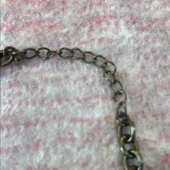 J. Crew Pink and Blue Iridescent Bead Necklace - Picture 9 of 10